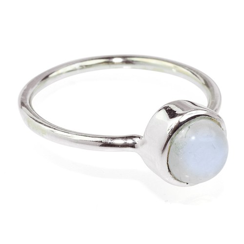 White rainbow moonstone - rainbow,